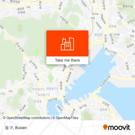 동구 map