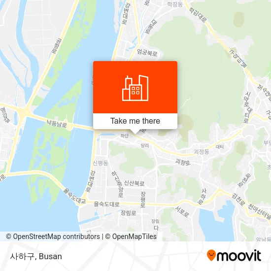 사하구 map