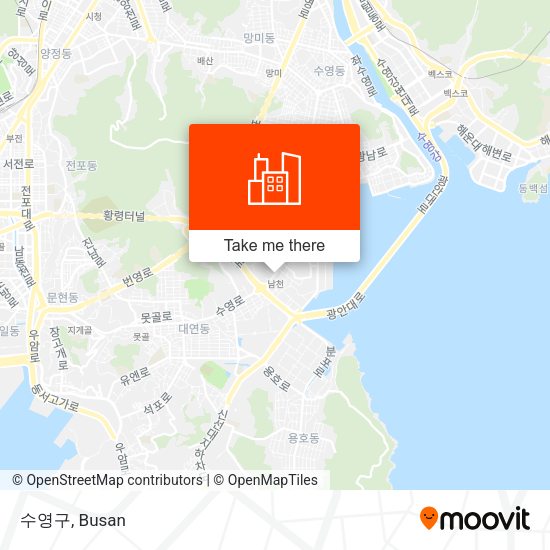 수영구 map