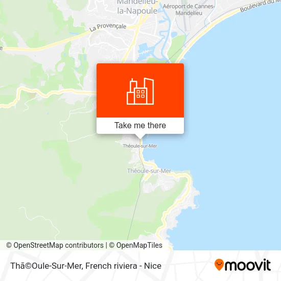 Thã©Oule-Sur-Mer map