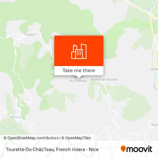Tourette-Du-Chã¢Teau map