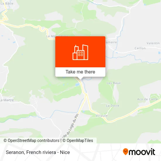 Seranon map