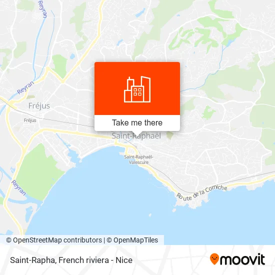 Saint-Rapha map