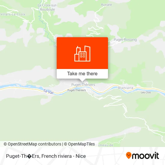Puget-Th�Ers map