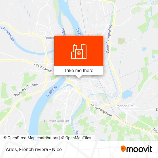 Arles map