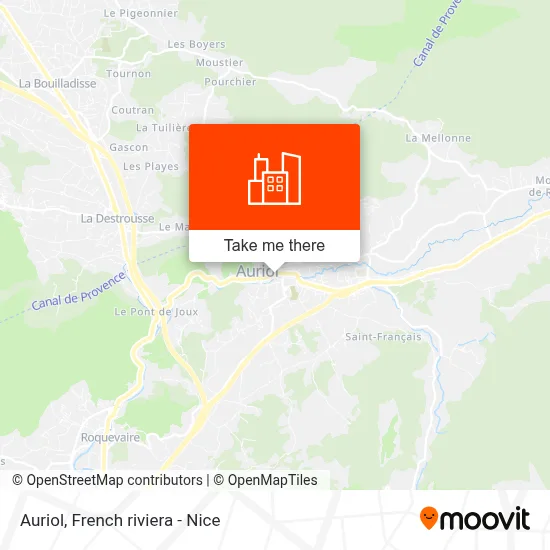 Auriol map