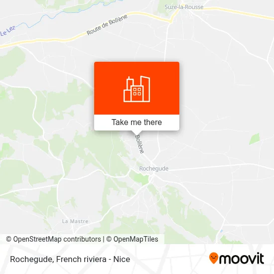 Rochegude map