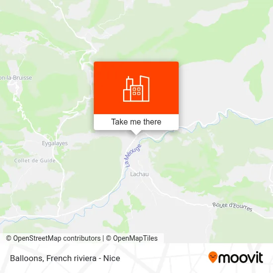 Ballons map