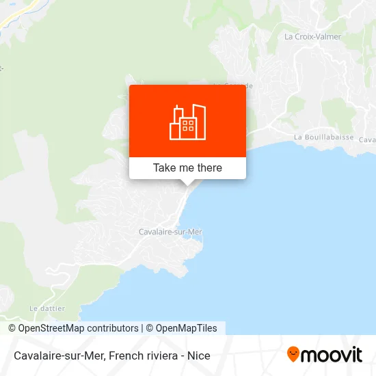 Cavalaire-Sur-Mer map