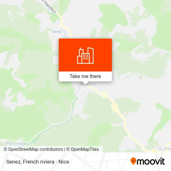 Senez map