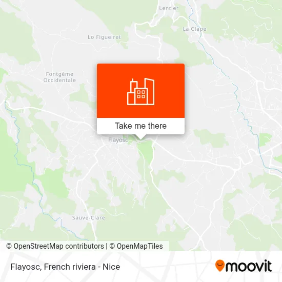 Flayosc map
