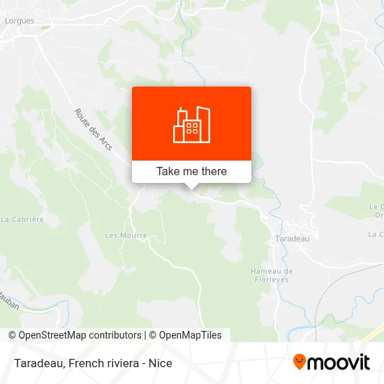 Taradeau map