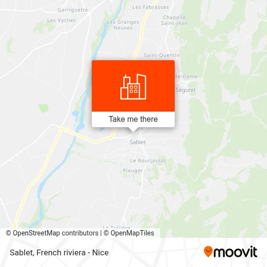 Sablet map