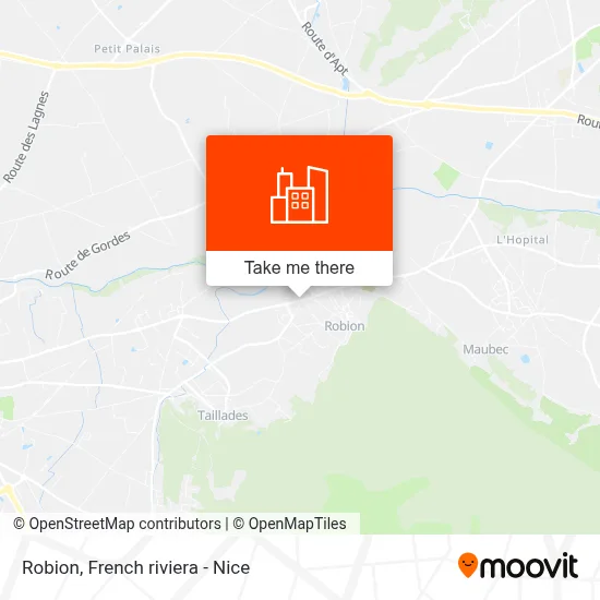 Robion map