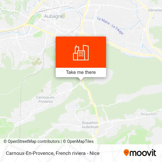 Carnoux-En-Provence map