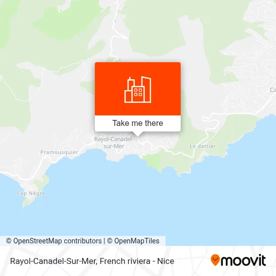 Rayol-Canadel-Sur-Mer map