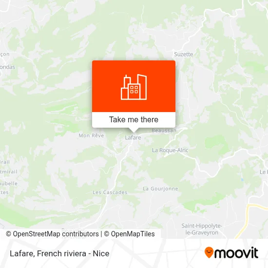 Lafare map