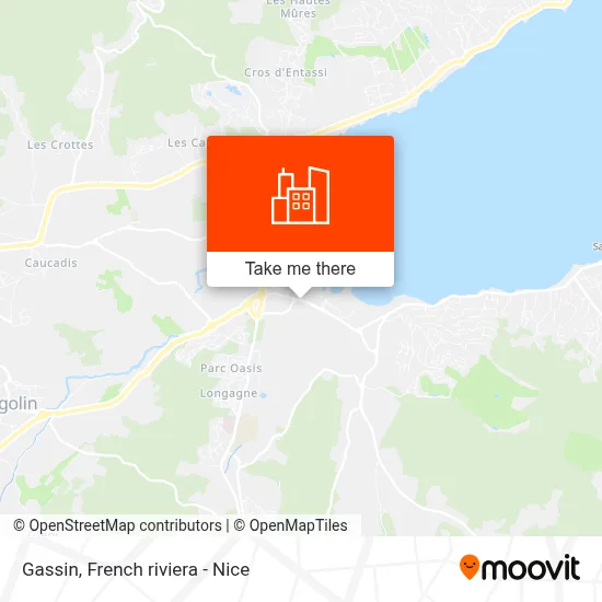 Gassin map