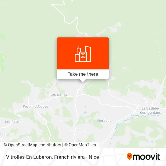 Vitrolles-En-Luberon map