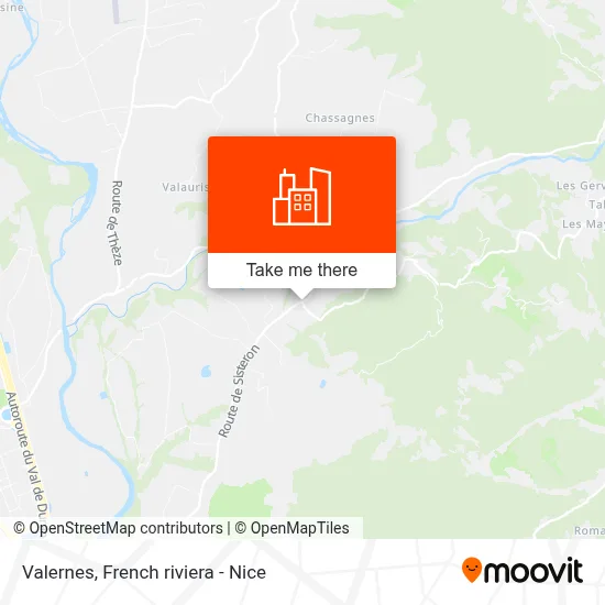 Valernes map