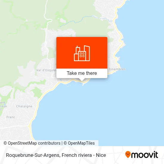 Roquebrune-Sur-Argens map