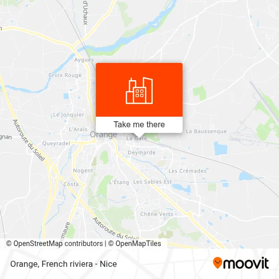 Orange map