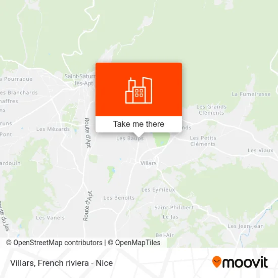 Villars map