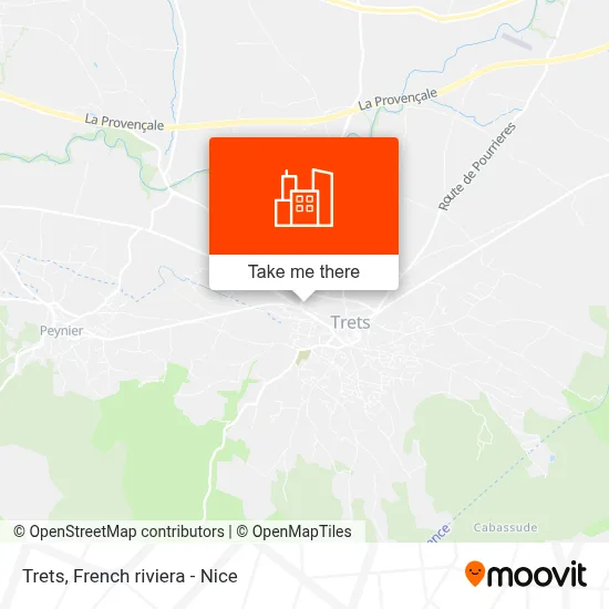 Trets map