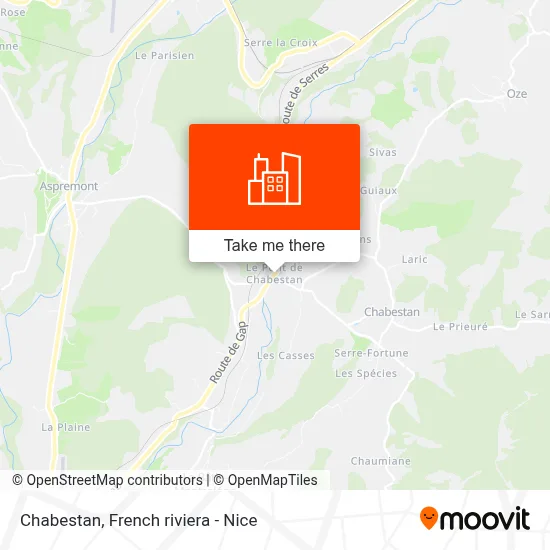 Chabestan map