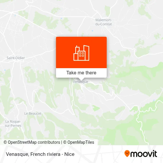 Venasque map