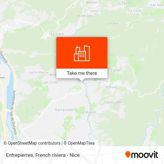 Entrepierres map