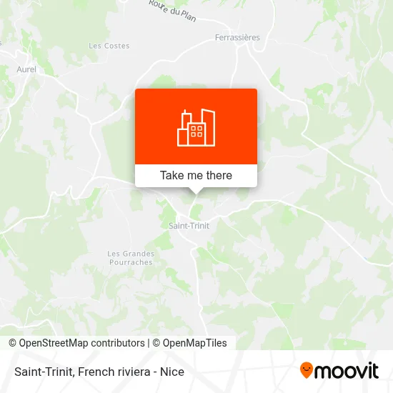 Saint-Trinit map