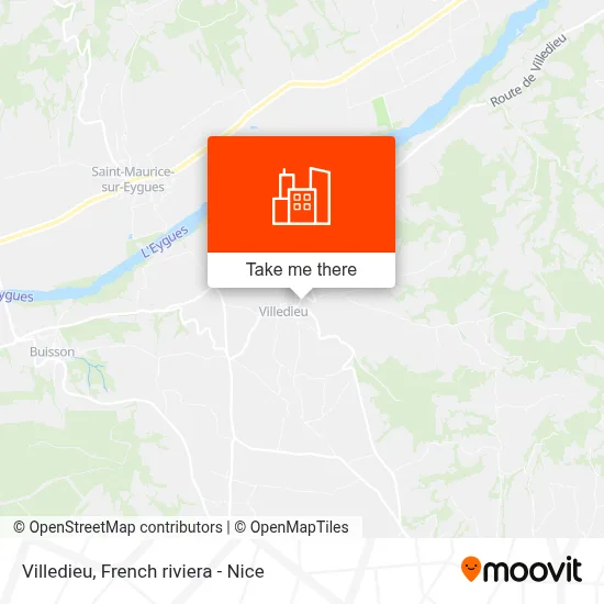 Villedieu map