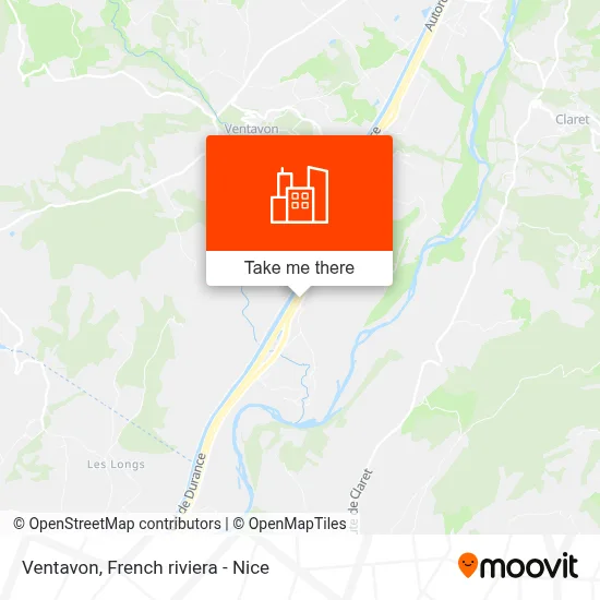Ventavon map