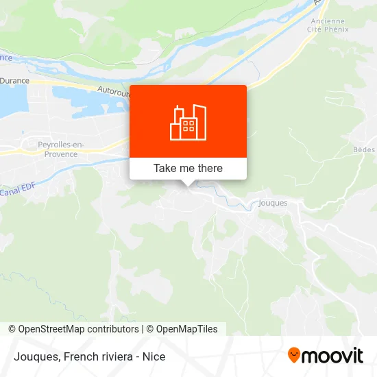 Jouques map