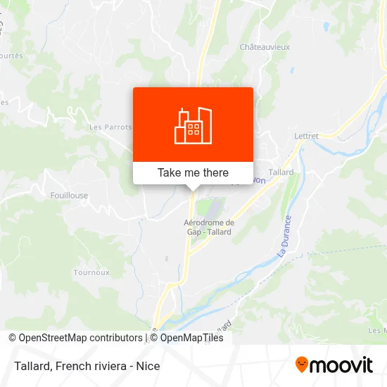 Tallard map
