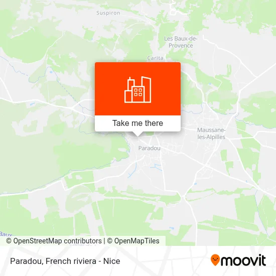 Paradou map