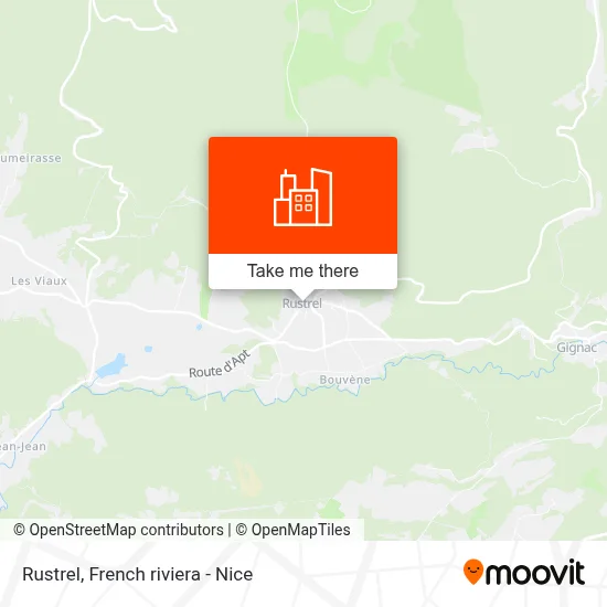 Rustrel map