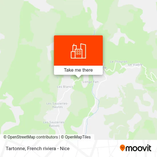Tartonne map