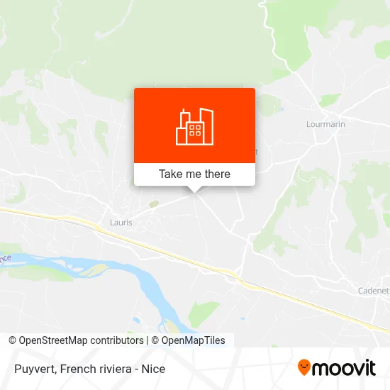 Puyvert map