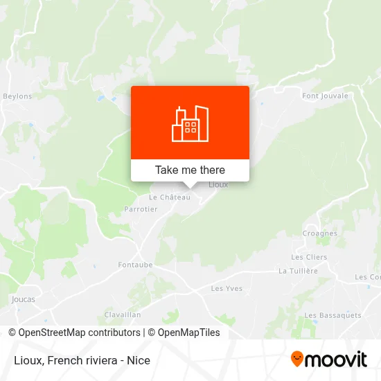 Lioux map