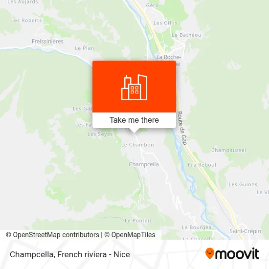 Champcella map