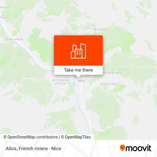 Allos map