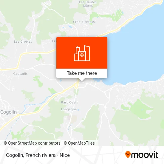 Cogolin map