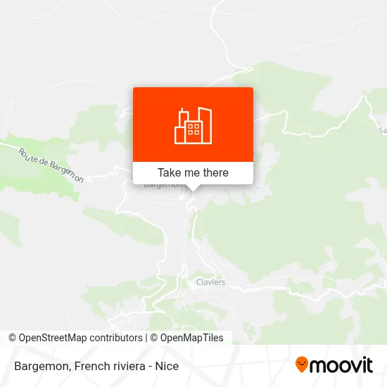 Bargemon map