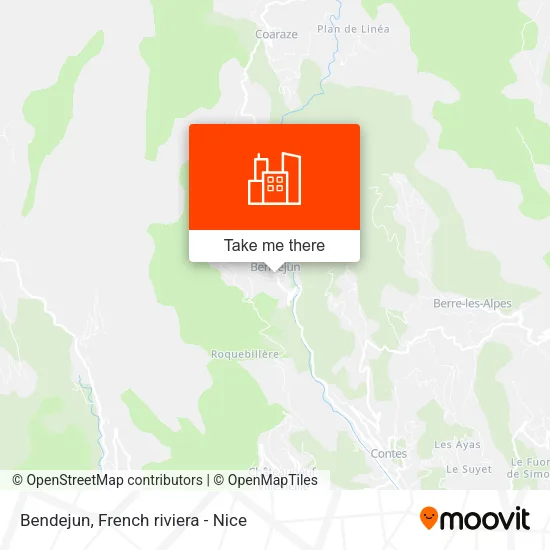 Bendejun map