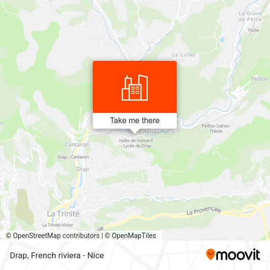 Drap map