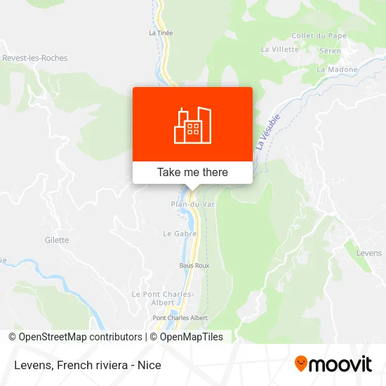 Levens map