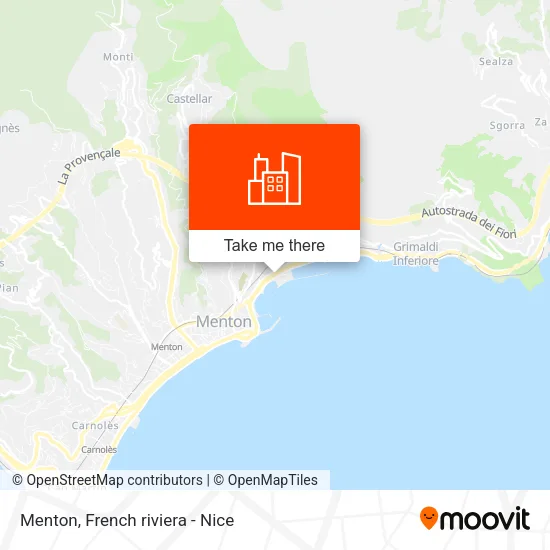 Menton map
