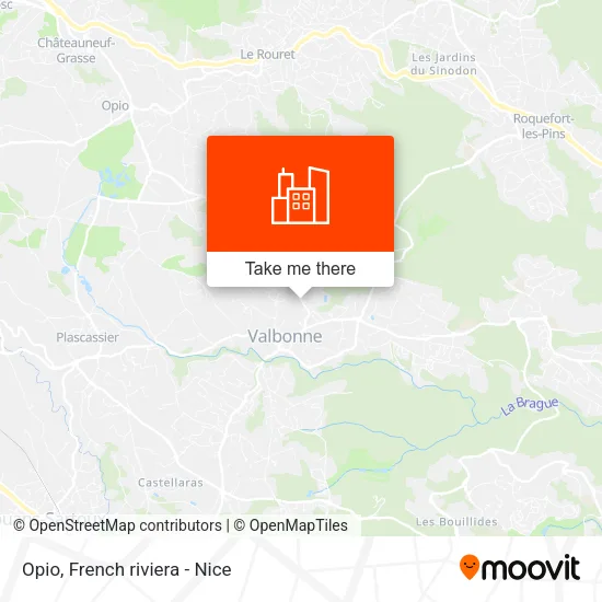 Opio map